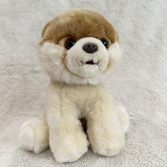 Gund Boo Worlds Cutest Dog Plush Puppy Pomeranian 9” Stuffed Animal Toy - Picture 1 of 5